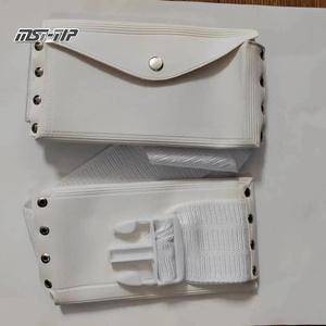 Cintura musulmana impermeable de fábrica Hajj & Umrah Ihram patrón táctico <span class=keywords><strong>tela</strong></span> de <span class=keywords><strong>cuero</strong></span> cinturón blanco colorido <span class=keywords><strong>riñonera</strong></span> antirrobo - Product Image 3