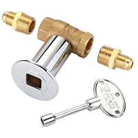Kit de brûleur annulaire en acier inoxydable pour foyer extérieur avec tuyau et système d'allumage pour foyers au gaz naturel/propane