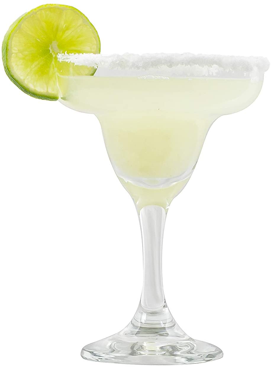 9oz 12 Piece Margarita Glass Set Classic for Drinking Margaritas Pina Coladas, Daiquiris, and Other Cocktails glasses