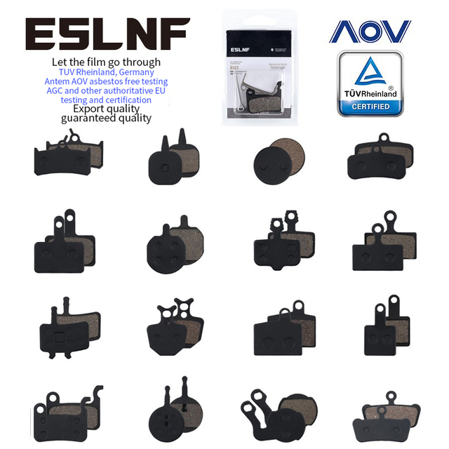 ESLNF High Quality Durable Cycle Metal Hydraulic Disc Brake Pads for Bike Mountain Parts XT M315 Avid BB5 7 E1 E3
