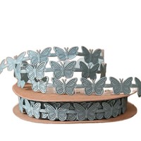 Ruban en polyester de 15 mm avec nœud papillon pour emballages, décorations de fêtes, boîtes cadeaux, bricolage