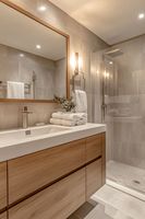 Villa de style européen de luxe avec 3 chambres à coucher, 2 étages, villa moderne préfabriquée en acier léger