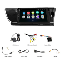 Autoradio Android 15 pour Toyota Corolla Levin avec écran tactile, navigation GPS, lecteur multimédia, CarPlay, Android Auto, Wi-Fi/3G/4G intégrés