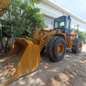 Chargeuse sur pneus d'occasion Cat 950H, faible nombre d'heures, d'origine japonaise, modèle classique robuste, efficace pour les carrières et la construction. - Product Image 4