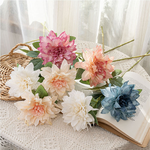 <span class=keywords><strong>Rose</strong></span> tường chọn sao vào những giấc mơ đơn Dahlia mô phỏng hoa trang trí nhà cầm tay Cổ tay hoa Corsage bó hoa cô dâu - Product Image 4