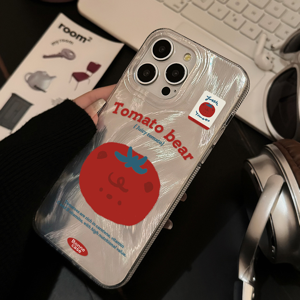 Silver Big Tomato Bear Logo