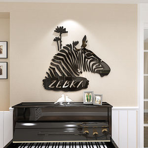 Pegatinas de pared acrílicas 3D, decoración de pared personalizada creativa, cabecera, sala de estar, TV, Fondo, pegatinas de pared - Product Image 2