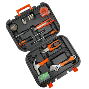 Caja de herramientas de combinación manual <span class=keywords><strong>Rhett</strong></span> para el hogar, herramientas de reparación de acero al carbono, juego de regalo con 1 año de garantía de fuente de alimentación manual - Product Image 4