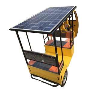 Triciclo de Pasajeros de Tres Ruedas con Energía Solar para Adultos - Product Image 4
