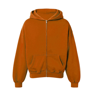 Sweat à capuche surdimensionné personnalisé en pur coton, chaud, confortable, décontracté, tendance, style streetwear, logo personnalisable pour l'hiver, vente en gros - Product Image 6