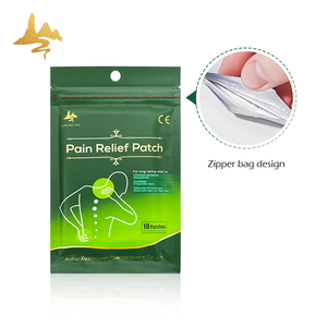 Vente en gros Plâtre chauffant au menthol à base de plantes pour le sport, le dos, le cou, les muscles, le nerf sciatique, patch anti-douleur OEM - Product Image 2