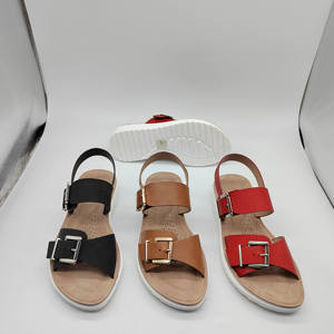 Zapatos de <span class=keywords><strong>Mujer</strong></span> Rojos de Primavera de Alta Calidad, <span class=keywords><strong>Sandalias</strong></span> <span class=keywords><strong>Planas</strong></span> para Mujeres y Señoras - Product Image 6