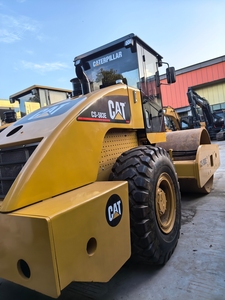 Used 20 Ton Compactor Road Roller Caterpillar CAT CS683E CS683 Single Drum Vibratory Roller Good Performance Pump Available for - Product Image 5