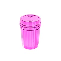 Broyeur à herbes individuel en alliage de zinc avec emballage en papier kraft, quatre pièces, 61 mm, design pliable, cadeau et artisanat personnalisés
