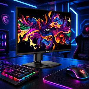 Moniteur de jeu <span class=keywords><strong>MSI</strong></span> Mag272qp QD-OLED X24 26,5 pouces, écran 2K, fréquence de rafraîchissement 240 Hz, réglage de la hauteur et de la rotation, 0,03 ms GTG, 10 bits - Product Image 1