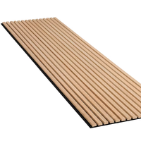 Paneles Acústicos Modernos de MDF, Absorbentes de Sonido, Ignífugos, de Madera Alistonada, Personalizados, Impermeables, Ecológicos, Paneles de Pared para el Hogar, Envío Gratuito