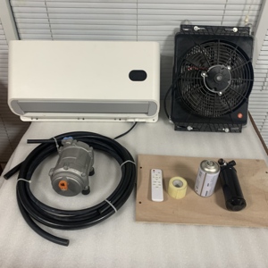 12 Volt điều hòa không khí máy nén Cooler AC kit <span class=keywords><strong>mini</strong></span> chia điều hòa không khí - Product Image 1