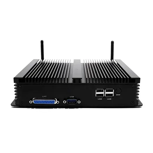 2023 nova personalização industrial fanless mini caixa pc compact computador H4-i7-8550U para a indústria para empresas