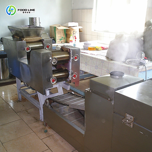 เครื่องทำเส้นก๋วยเตี๋ยวอัตโนมัติ เครื่องทำเส้นก๋วยเตี๋ยวทอดสำเร็จรูป สายการผลิตเส้นก๋วยเตี๋ยว - Product Image 1