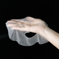 Tissu de masque en bio-cellulose, matériau de masque en fibres végétales CMC