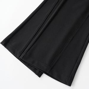 <span class=keywords><strong>Pantaloni</strong></span> Casual da <span class=keywords><strong>Donna</strong></span> di Alta Qualità, Ecologici, Estivi, Anti-Pilling, Traspiranti, in Nylon e <span class=keywords><strong>Viscosa</strong></span> Intrecciati, Vestibilità Ampia, Vita Alta - Product Image 5