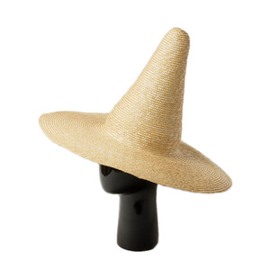 <span class=keywords><strong>Cappello</strong></span> da <span class=keywords><strong>Mago</strong></span> Retrò a Punta con Tesa Larga in Paglia di Grano, <span class=keywords><strong>Cappello</strong></span> da <span class=keywords><strong>Mago</strong></span> per Spettacoli, Sfilate e Halloween - Product Image 3