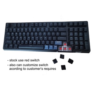 Teclado Mecánico con Cable, Compacto para PC, con Teclado Numérico, Interruptor Azul, 98 Teclas para Juegos, para Computadora/Portátil - Product Image 4