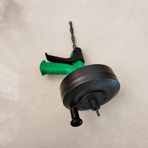 Sonda manuale <span class=keywords><strong>a</strong></span> spirale da 25 piedi per la pulizia di scarichi domestici, strumento per la pulizia di tubi e lavelli con alimentazione automatica - Product Image 5