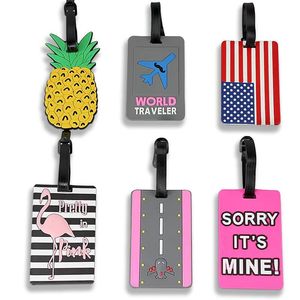 Personalised Rubber Airline Customized Printed <b>Wedding</b> Logo Travel <b>Tag</b> <b>Name</b> Luggage <b>Tags</b> - Product Image 2