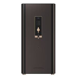 Caja Fuerte Electrónica Redonda de Acero para Joyas, Dinero, Especias, etc., Inteligente, Resistente al Fuego, de 16oz/300, para el Hogar - Product Image 1