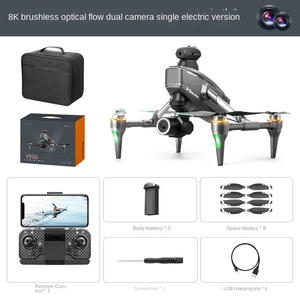 Cross-Biên Giới V196 Thế Hệ Mới Người Mới Bắt Đầu Drone 10Km Phạm Vi Hình Ảnh Điều Khiển Từ Xa Không Chổi Than Hợp Kim Quadcopter Đồ Chơi Máy Bay - Product Image 6