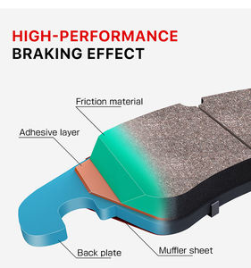 MASUMA Fabricant MS-1918N 82840D1095 Pièces détachées automobiles Disque de frein véritable Pièces détachées automobiles japonaises Plaquettes de frein en céramique pour <span class=keywords><strong>TOYOTA</strong></span> - Product Image 5