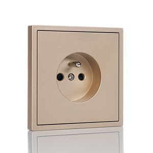 EU-Standard mit ultra dünnen PC-Steckdosen Elektrische Steckdose im französischen Stil - Product Image 6