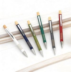 Eco-friendly Bamboo Promotional Metal Ballpoint <b>Pen</b> with logo Luxury Signature <b>Pen</b> Custom <b>Pen</b> Suitable for Corporate Event Gifts - Product Image 2