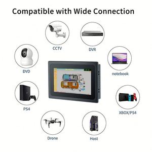 Màn hình cảm ứng <span class=keywords><strong>7</strong></span> inch IP65 Máy tính tất cả trong một Máy tính bảng cảm ứng <span class=keywords><strong>Android</strong></span> nhúng - Product Image 4