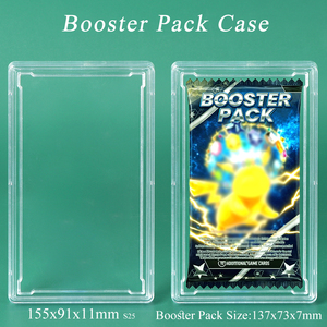 SUNSHING Acrylic Empty Booster Pack Display Holder for Pokemon Yu-Gi-Oh Baseball <b>Card</b> Bag Slab Wax Pack <b>Card</b> Pack <b>Protector</b> - Product Image 2