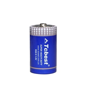 Tcbest/oem，Ce Rohs批准R20p Um 1 D干电池D尺寸井设计锌碳电池1.5v批发 - Product Image 1