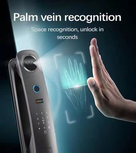 قفل معرف ذكي ثلاثي الأبعاد للوجه وبصمة الإصبع بسعر جيد أمان لاسلكي لباب المنزل مع كاميرا ورمز نوع بطاقة تويا تويا - Product Image 4