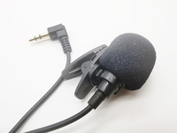 Collier Conférence Clip Tissu Mini Invisible Main Libre Haut-Parleur Microphone