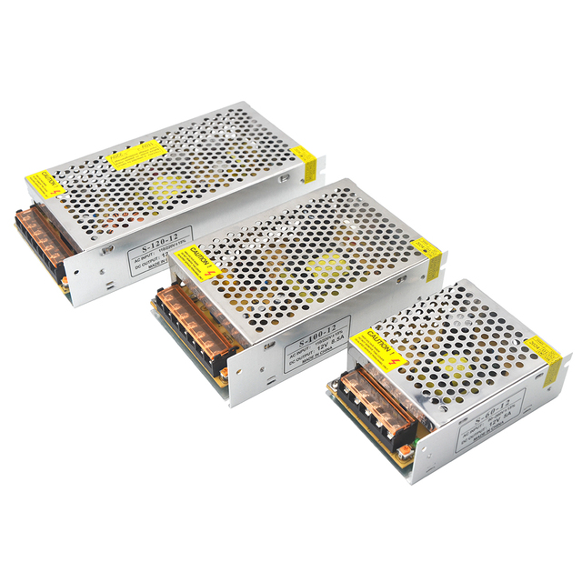 12V 24V Led Power Supply 100w 150w 200w 250w 320w 350w 400w 500W 600w Dc Ac Pc Industrial Smps Single Switching Power Supply