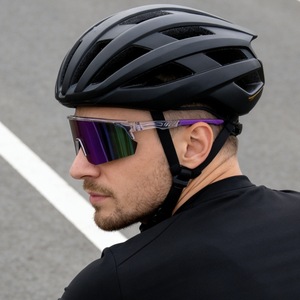 Lunettes de cyclisme à demi-cadre avec verres miroir, lunettes de sport d'extérieur coupe-vent - Product Image 2