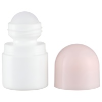 Couleur personnalisée Mignon rose 20/30ml pp Parfum Déodorant Contenants Roller Ball Cosmétique En Gros En Plastique Roll on Bottle
