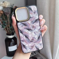 Protection de l'appareil photo, personnalisation de l'image, accessoires de téléphone en cuir, coque arrière pour iPhone 11 12 13 14 15 16 17 18 Pro Max