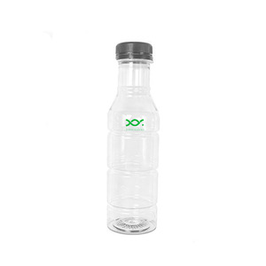 Xypackaging 360ml 12oz Rỗng trong suốt cho pet bao bì nhựa chai với màn hình in ấn cho nước trái cây kinh doanh và bộ đồ giường - Product Image 1