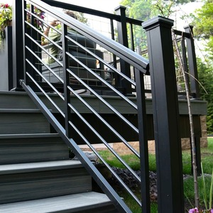 Clôture en aluminium de style moderne, balcon, <span class=keywords><strong>toit</strong></span>, <span class=keywords><strong>terrasse</strong></span>, balustrades, main courante, garde-corps pour escaliers, balcons, terrasses et usage extérieur - Product Image 6