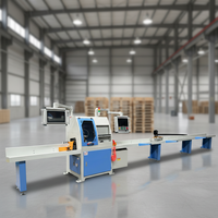 Sierra CNC Horizontale pour Bois BCB-4000, Coupe Transversale Automatique, 2 Écrans, Servomoteur Haute Efficacité