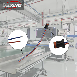 M8 2-6 自動車速度センサーケーブル E00013 電気自動車防水PVC裸銅導体12Vワイヤーハーネスアセンブリ - Product Image 2