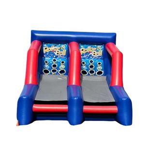 Fabricant professionnel de jeux gonflables pour enfants, jeu de boules à roulettes gonflables double pour les fêtes et les événements des enfants, location - Product Image 3