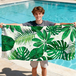 Toalla <span class=keywords><strong>de</strong></span> Playa Grande Bambusa <span class=keywords><strong>Palma</strong></span>, Suave y Cómoda, Ligera y Fácil <span class=keywords><strong>de</strong></span> Transportar - Product Image 3