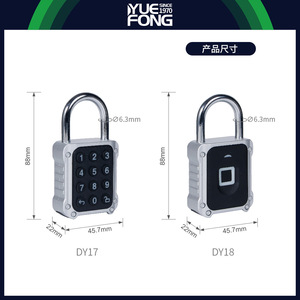Yuefeng – cadenas intelligent à empreintes digitales, serrure électronique en alliage de Zinc, petite serrure de sécurité pour la maison et le bureau - Product Image 2